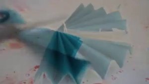 Шикарный цветок из ткани быстро и легко).  Мастер класс для взрослых и детей