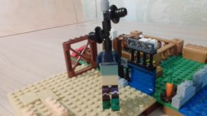 аниме Лего и серенаголовыи и деназавар и кровь из пластилина и извините за звуки.