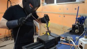 штамп для окончания гусиная лапка