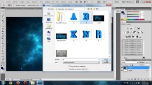 Adobe Photoshop CS5: Texto 3D Galáctico