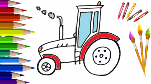 Как нарисовать ТРАКТОР. Рисовать просто