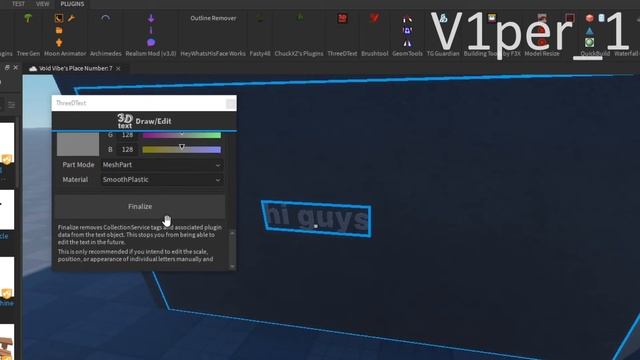 How To Make 3D Text in Roblox Studio | Roblox смотреть онлайн