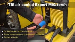 Connecting the TBi Expert 250 MIG Torch