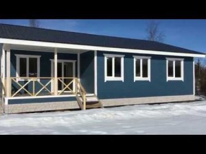 Одноэтажный дом 10х13м (130м2)