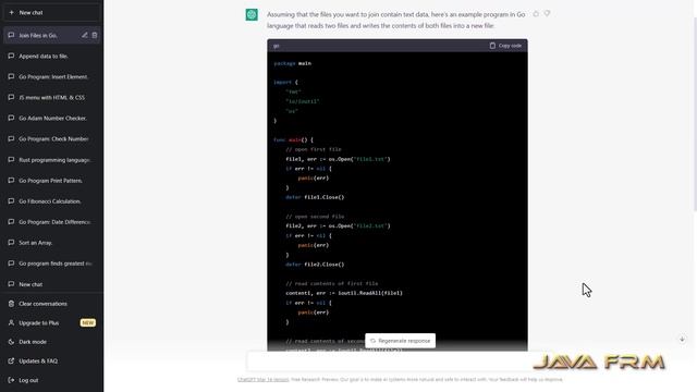 How to join two files in Golang 1.20 смотреть онлайн