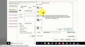 Epson L805 — як чистити дюзи?
