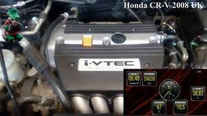 Дизельный звук мотора  K24Z4 Honda