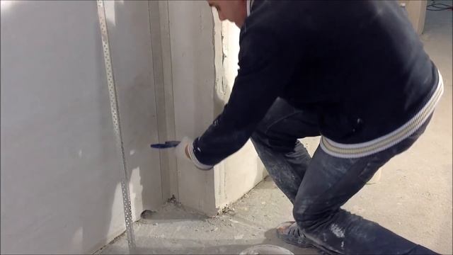 Штукатурка наружного угла колонны смотреть онлайн