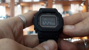 Casio G-Shock GW-B5600BC Настройка часов модуль 3461- функции и настройка будильника Сasio