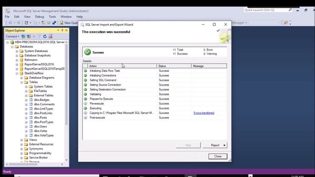 Getting Started with the SQL Server Import/Export wizard смотреть онлайн