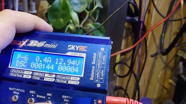 Восстановление аккумулятора при помощи десульфатора с измерением емкости #1110