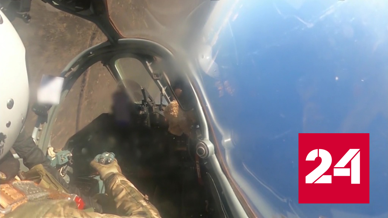 Штурмовики Су-25 ударили по позициям ВСУ на южнодонецком направлении - Россия 24