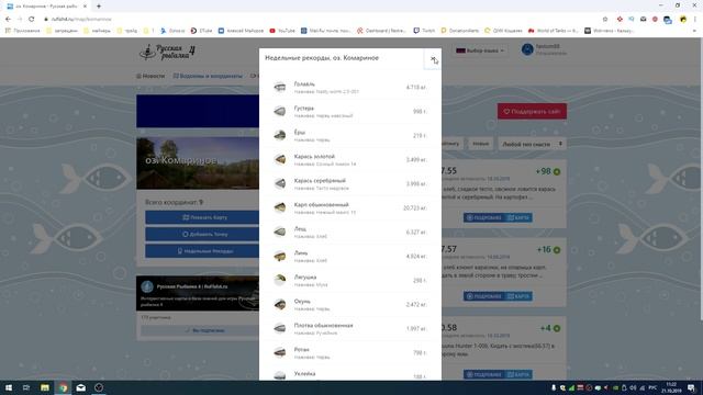 Карты и База Знаний русская рыбалка 4 рр4 russian fishing 4 rf4 Алексей Майоров
