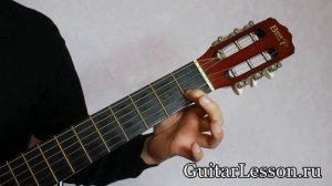 Аккорд D7 на гитаре