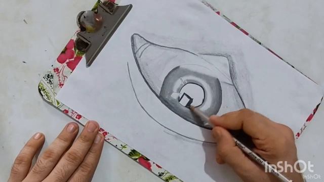 Eye drawing ? ? ? Hyper realistic  Art  Sketch  Cool Doc 