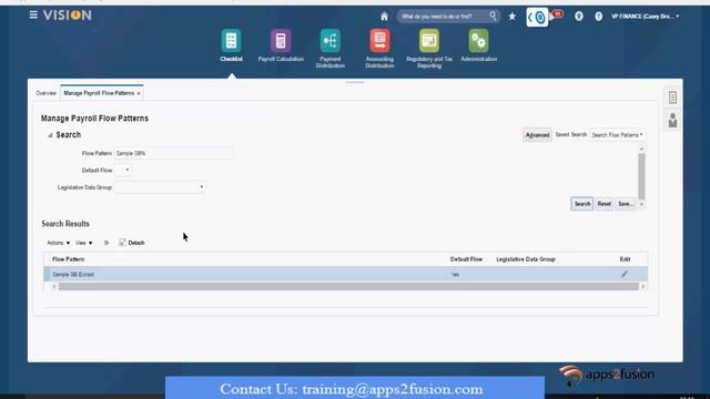 How to Manage Payroll Flow Pattern in Fusion HCM Cloud смотреть онлайн