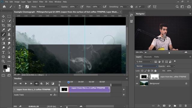Create The Endless Loop of Cinemagraph in Photoshop