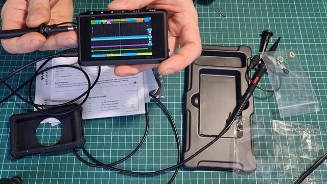 Лучший портативный осциллограф DS213 от MINIWARE смотреть онлайн