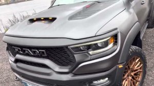 Dodge RAM TRX. Tuning. Wrapping PPF matte XPEL Stealth. Тюнинг и оклеивание матовой плёнкой.