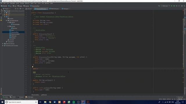 JAVA FOR BOTS #07 ✪ Einführung objektorientierte Programmierung смотреть онлайн