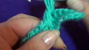 Рачий шаг из пышных столбиков