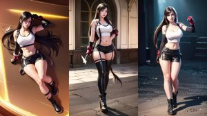 Тифа из Final Fantasy (Часть 2) - ИИ реалистичный Арт №24