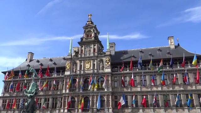 Belgium Antwerpen. Бельгия Антверпен..mp4