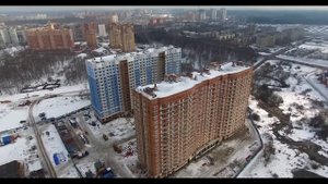 Мкрн. "Лобня Сити". Дом №1,2. Февраль 2016г.