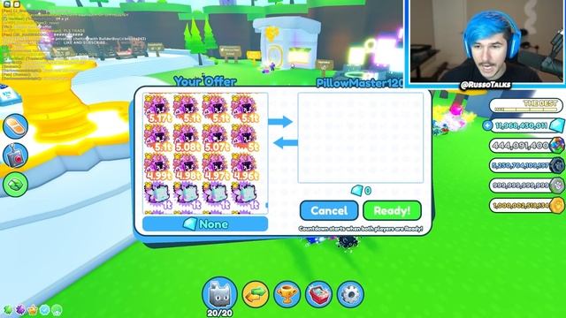 I Traded For A HUGE PET In Pet Sim X And THESE TRADES WERE HUGE! (Roblox) смотреть онлайн