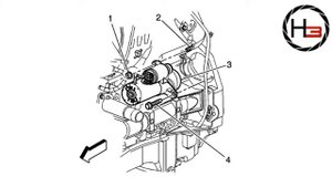 Замена стартера на автомобиле hummer h3 за $100