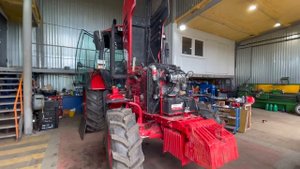 Установка предпускового подогревателя двигателя на трактор Беларус 2022В3