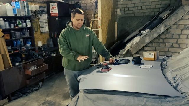 Пневматическая шлифмашинка Ntools AS15025. Эксцентриковая шлифмашинка для кузовного ремонта!