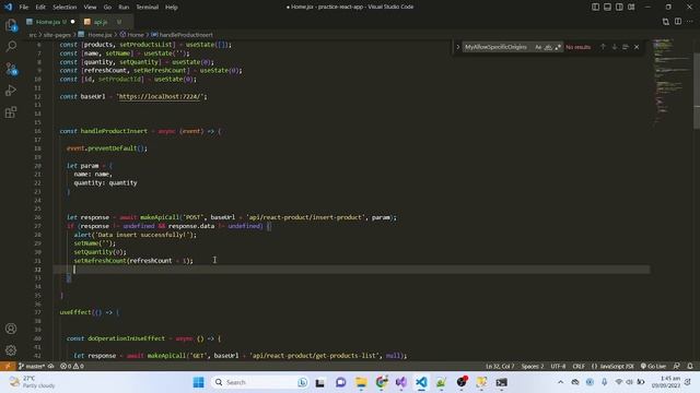 (#18) How to update Data in Real-Time React JS App using ASP .NET 7 API | Update Record in React