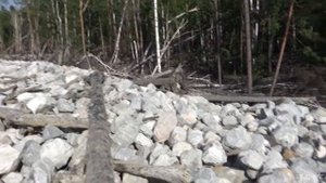 Каменная река в Аршане.