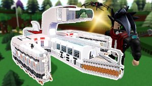 МЕЖГАЛАКТИЧЕСКИЙ КОРАБЛЬ АМОГУСА в Build a Boat Roblox