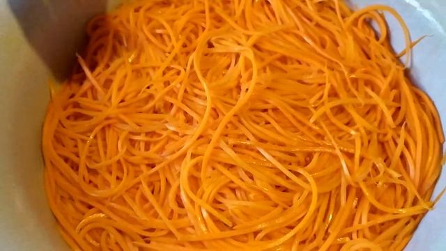 Морковь по корейски. (Классический рецепт)