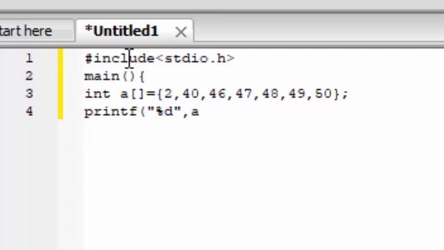 Array in C Language initialization@COMPUTEREXCELSOLUTION смотреть онлайн