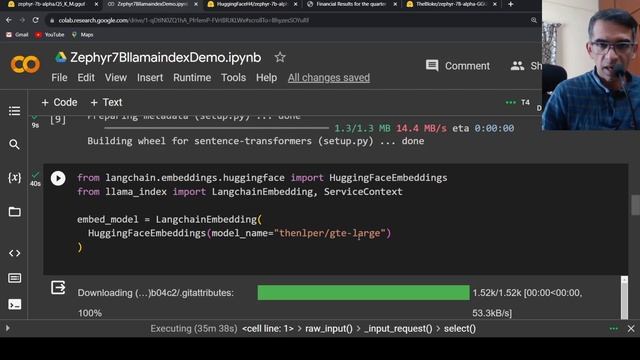 Create Financial Chatbot with Zephyr 7B Alpha LLM LlamaIndex Colab Demo Custom embeddings and LL смотреть онлайн