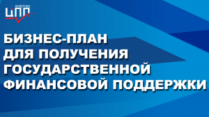 Бизнес-план для получения государственной финансовой поддержки