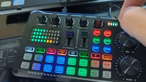 How to use  and setup the Facmogu F998 sound card Audio mixer