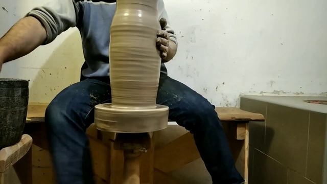 ✨Большая ваза на гончарном круге