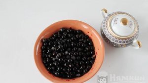 Черносмородиновый джем из замороженной ягоды