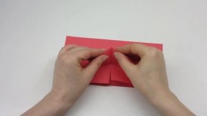 Сапожки из бумаги. Оригами.