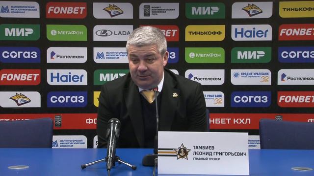 Пресс-конференция после матча «Металлург» – "Адмирал" смотреть онлайн