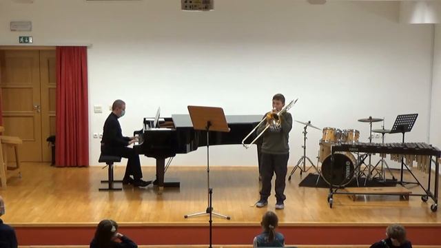 Pascal Proust: Anecdotes for trombone and piano смотреть онлайн
