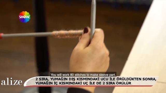 Alize Angora Gold Batik ile Kademeli Şiş Tekniği-Gradual Knitting Needle T. w/ Angora Gold Batik смотреть онлайн