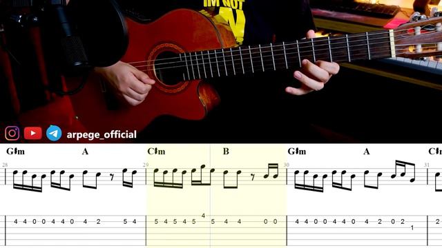 Let Me Down Slowly Guitar Tutorial Tabs - Alec Benjamin смотреть онлайн