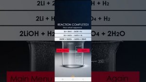 what happen when sulphuric acid react with lithium and highly reactive elements ?