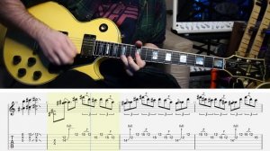 DANCING IN THE MOONLIGHT GUITAR SOLO - THIN LIZZY (WITH TABS)