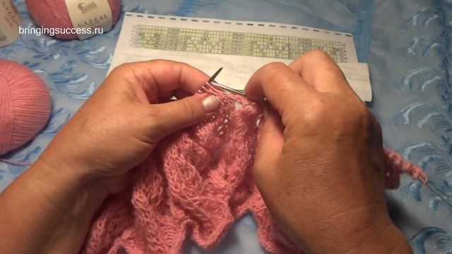 Как связать платье для девочки (детское платьице) [Часть 3] смотреть онлайн